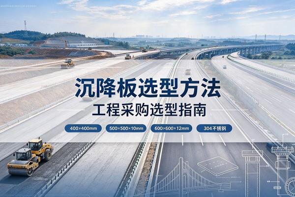 龙胜各族沉降板选择方法
