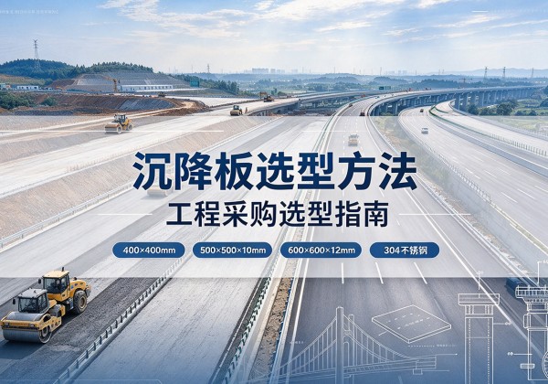 龙胜各族沉降板选择方法